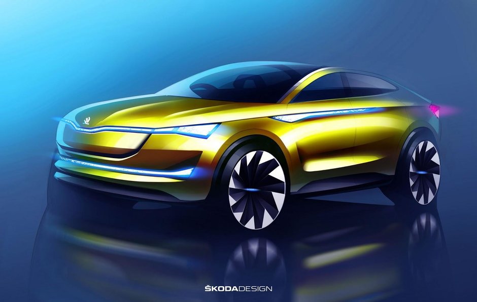 Skoda Vision E pentru Europa