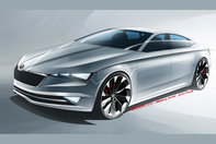 Skoda VisionC Concept - Schita