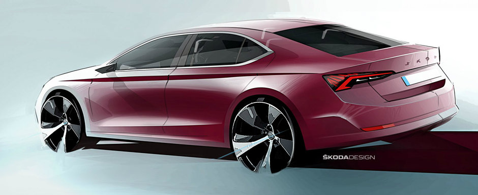 Skoda vrea sa te faca sa uiti de Golf 8 si publica primele imagini oficiale cu noua Octavia 4 Skoda vrea sa te faca sa uiti de Golf 8 si publica primele imagini oficiale cu noua Octavia 4