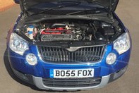 Skoda Yeti cu motor de Audi TT-RS