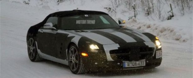 SLS AMG Cabrio ia lectii de schi?