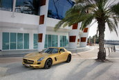 SLS AMG in Desert Gold & G55 AMG Edition 79