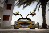 SLS AMG in Desert Gold & G55 AMG Edition 79