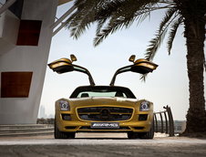 SLS AMG in Desert Gold & G55 AMG Edition 79