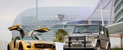 SLS AMG in Desert Gold & G55 AMG Edition 79 - Duo pentru Dubai Motor Show