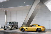 SLS AMG in Desert Gold & G55 AMG Edition 79