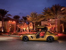 SLS AMG in Desert Gold & G55 AMG Edition 79