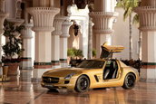 SLS AMG in Desert Gold & G55 AMG Edition 79