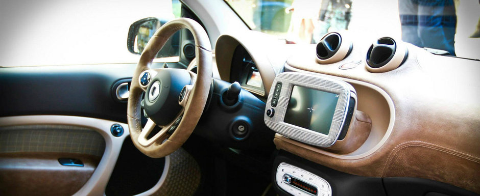 Smart Fortwo de la Aznom: IATA cea mai luxoasa masinuta din lume! Smart Fortwo de la Aznom: IATA cea mai luxoasa masinuta din lume!