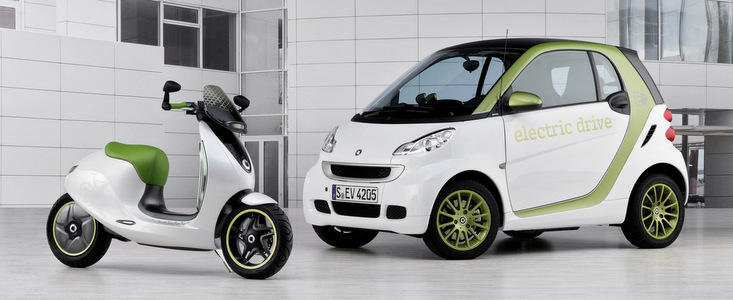Smart va lansa un scuter electric in 2014 Smart va lansa un scuter electric in 2014