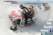 Snowmobile Winter Racing