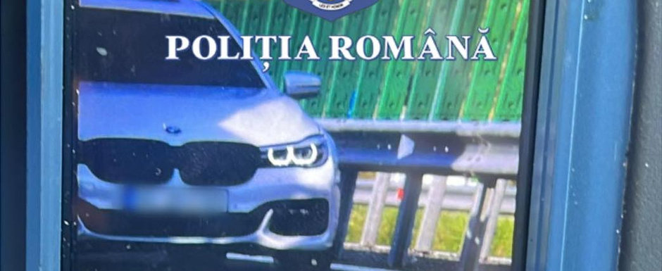Sofer de BMW, prins in timp ce gonea cu 242 km/h pe DEx12. A ramas fara permis pentru patru luni de zile Sofer de BMW, prins in timp ce gonea cu 242 km/h pe DEx12. A ramas fara permis pentru patru luni de zile