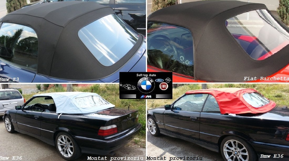 Soft Top NOU Prelata Decapotabila Bmw Fiat Opel Audi vw Golf Renault Peugeot Mazda Ford Saab Mg