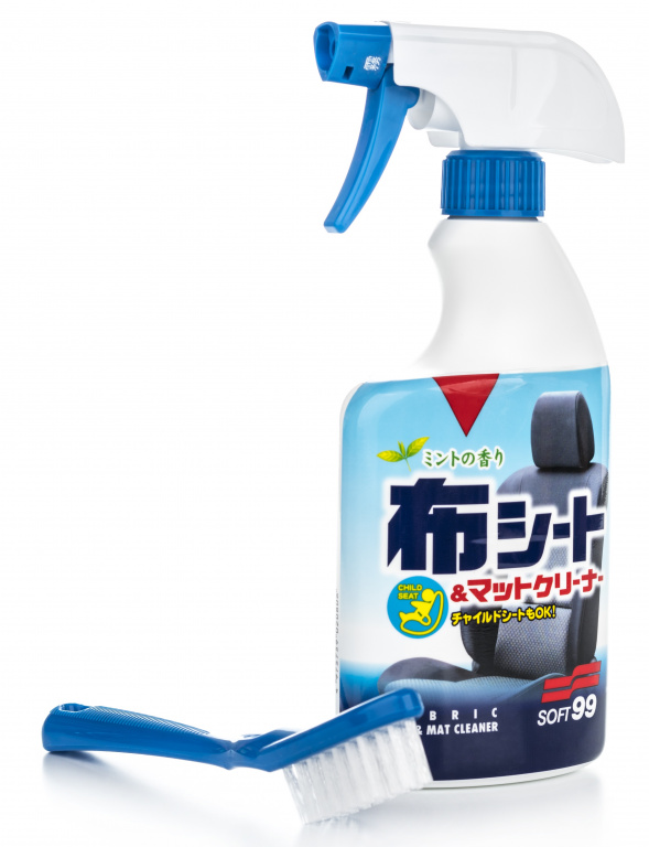 Soft99 Solutie + Perie Curatare Tapiterie 400ML S99 02080