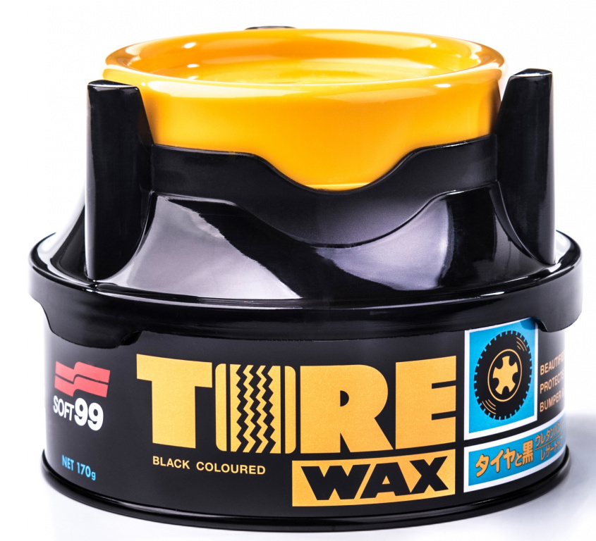 Soft99 Tire Black Wax Ceara Neagra Pentru Anvelope 170G S99 02015
