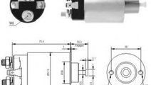 Solenoid, electromotor KIA K2500 (SD) (2003 - 2016...