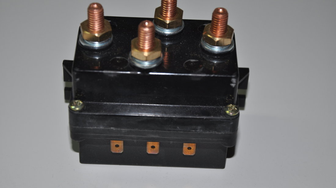 Solenoid,releu,bobina dublu sens troliu 500A la 12V sau 24V