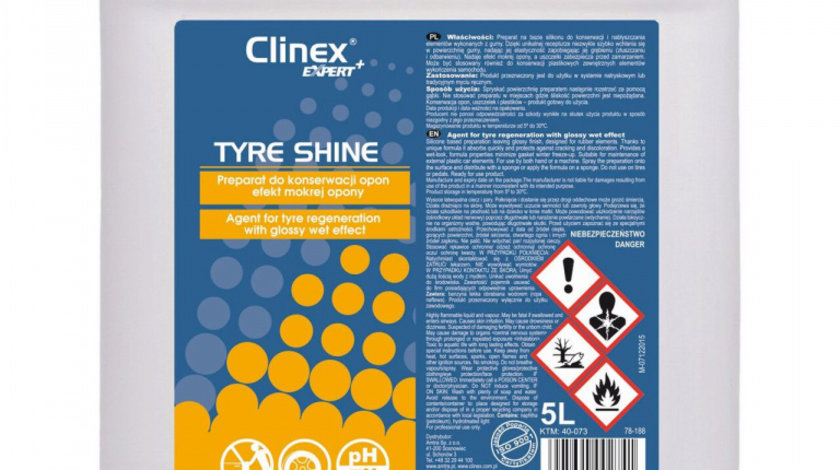 Soluție Curățare Anvelope Clinex Expert+ 5L 40-073