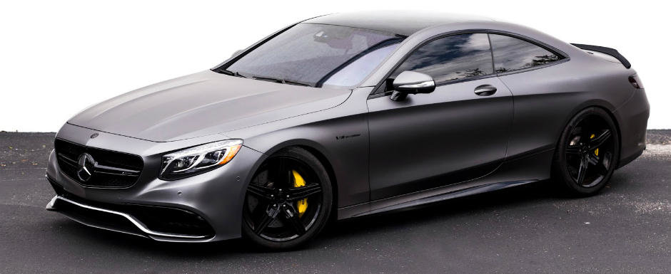 Solutia celor de la Renntech pentru Mercedes-ul AMG S63 Coupe e simpla: mai multa putere si o culoare "badass"