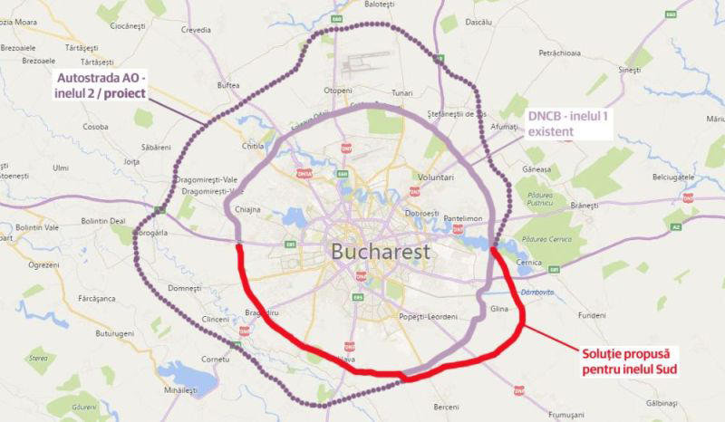 Solutia pentru centura Bucurestiului