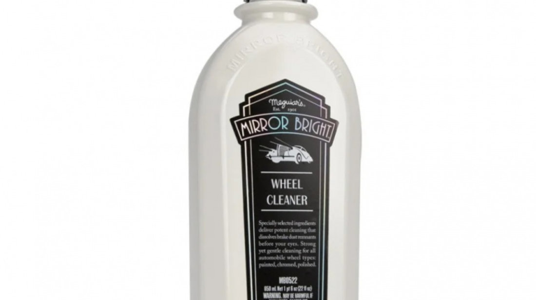 Solutie Curatare Jante Meguiar's Mirror Bright Wheel Cleaner 650ML MB0522EUMG