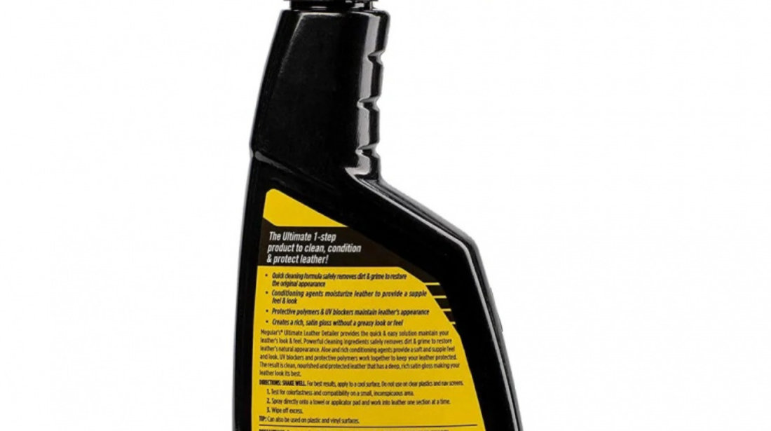 Solutie Curatare Si Hidratare Piele Meguiar's Ultimate Leather Detailer 473ML G201316MG