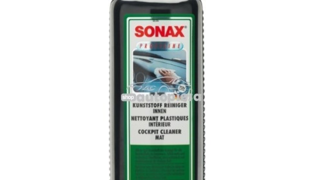 Solutie curatat suprafete de plastic SONAX 1 L SO286300 piesa NOUA
