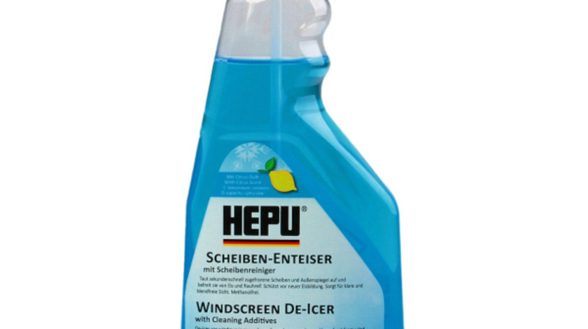 Solutie Dezghetat Parbriz Hepu 500ML SR-500