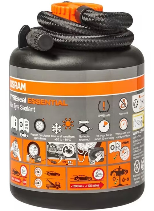 Solutie Etansare Anvelope Osram Tyreseal Essential Flat Tyre Sealant 450ML OTS4502ESN