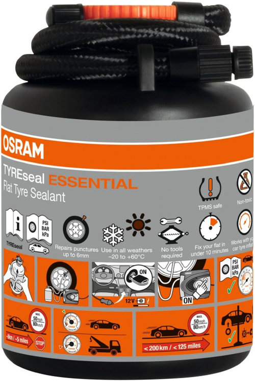 Solutie Etansare Anvelope Osram Tyreseal Essential Flat Tyre Sealant 450ML OTS4502ESN