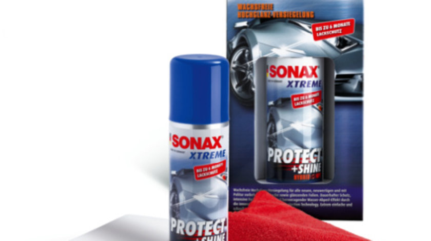 SOLUTIE ETANSARE PENTRU PROTECTIA SI STRALUCIREA SUPRAFETELOR VOPSITE HYBRID NPT,210ML SONAX 2221000 SONAX