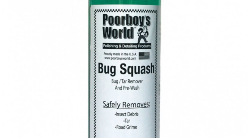 Solutie Inlaturare Insecte Poorboy's World Bug Squash 473ML PB-BS-16