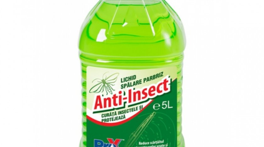 Solutie Parbriz Vara Pro X Anti Insecte Diluat 5L