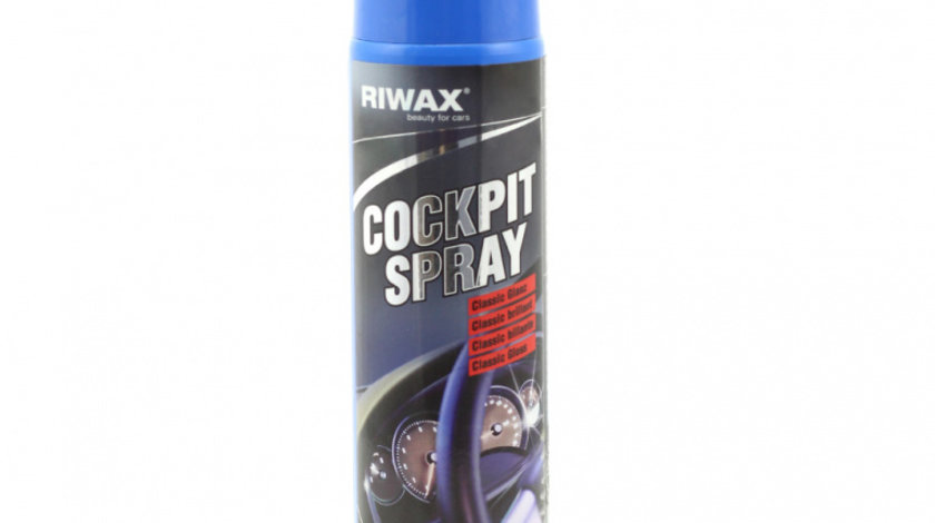 Solutie pentru intretinere plastic lucios, Riwax Cockpit Spray Classic Gloss 300 ml 03300-1