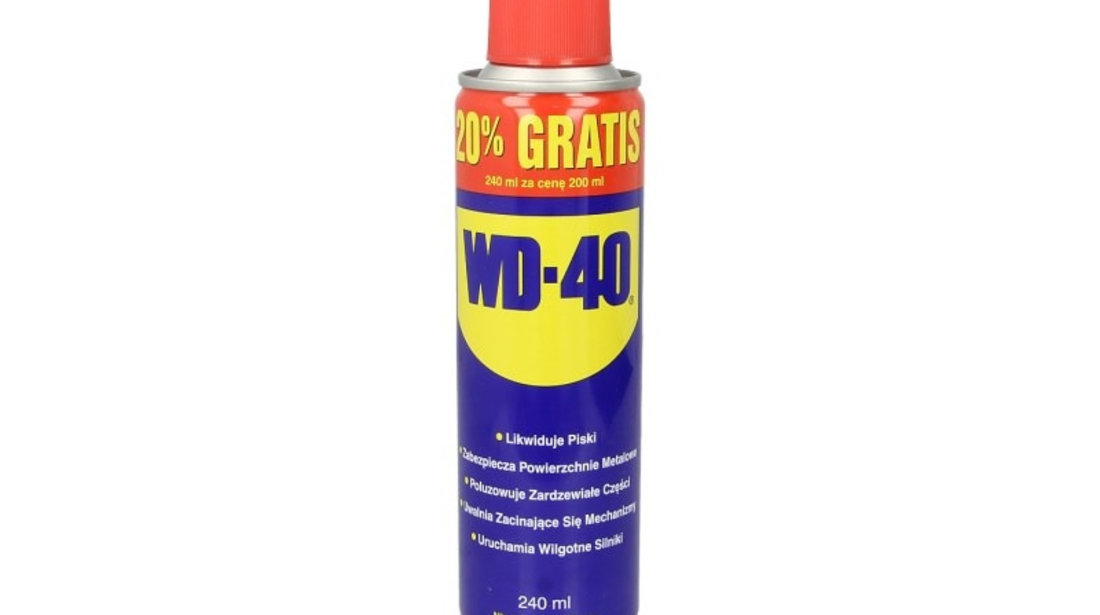 Solutie universala antigripant/deruginol WD-40, 200ml+40ml cod intern: WD 40 200ML+20%