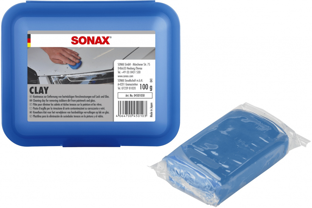 Sonax Argila Pentru Inlaturarea Excesului De Impuritati 100G 450105