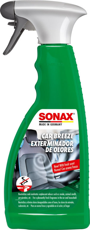Sonax Car Breeze Smoke Ex Solutie Universala Pentru Neutralizarea Mirosurilor Neplacute 500ML 292241