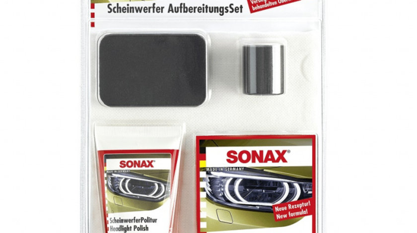 Sonax Kit Pentru Reparația Si Intreținerea Farurilor 405941