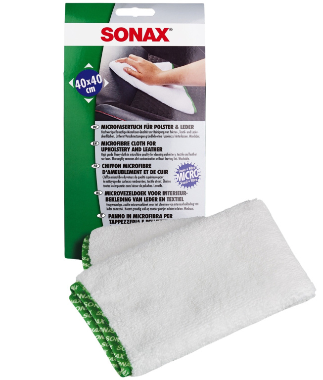 Sonax Lavetă Din Microfibre Pentru Tapițerie Textilă Si Piele 416800
