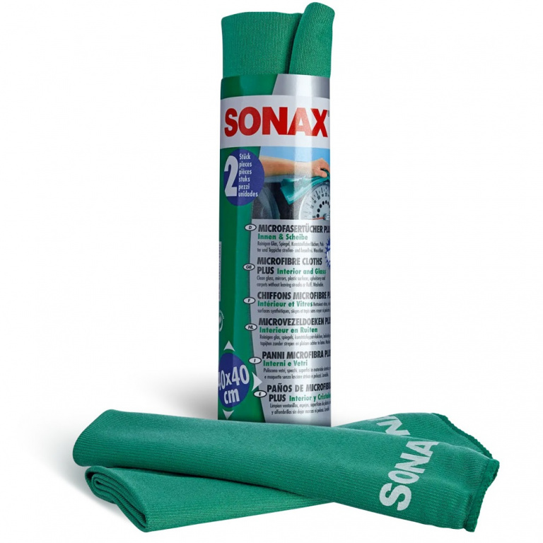 Sonax Lavetă Pentru Suprafețe Interioare Si Sticlă Set 2 Buc 416541