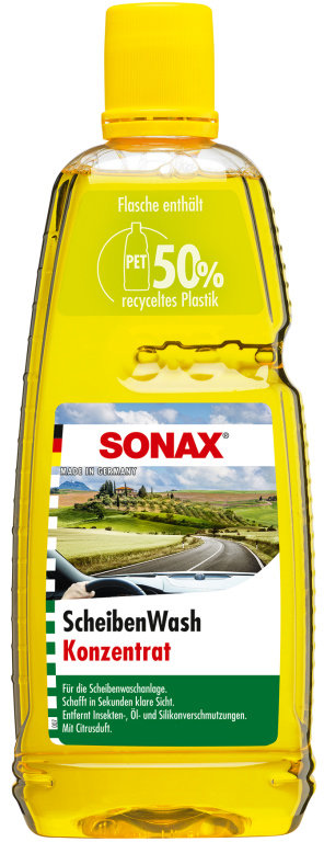 Sonax Lichid De Parbriz Concentrat 1:10 Cu Aromă De Lămâie 1L 260300