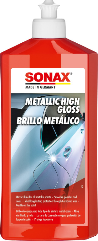 Sonax Metalic High Gloss Polish Pentru Vopsea Metalizată 500ML 317200