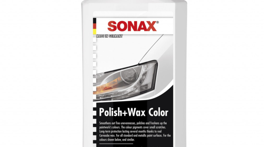 Sonax Polish &amp; Ceara Alb 500ML 296000
