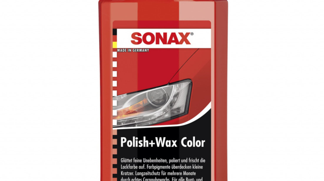 Sonax Polish &amp; Ceara Rosu 500ML 296400