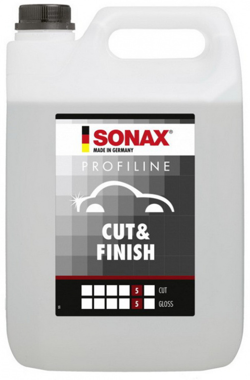 Sonax Profiline Cut &amp; Finish Soluție Abrazivă Pentru Corecție 5-5 5L 225500