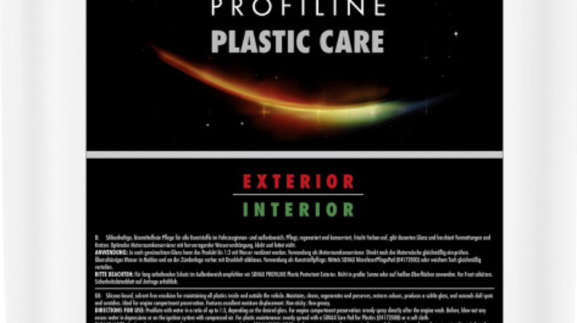 Sonax Profiline Soluție Pentru Intreținerea Suprafețelor Din Plastic Interior 25L 205705