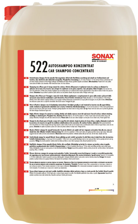 Sonax Sampon Concentrat Pentru Luciu 25L 522705