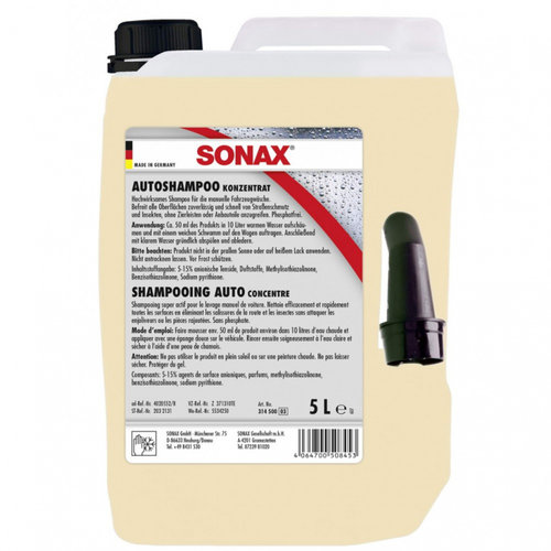 Sonax Sampon Concentrat Pentru Luciu 5L 314500
