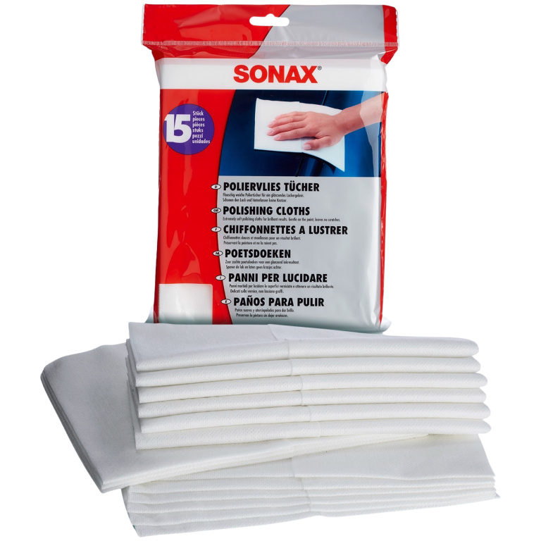 Sonax Set 15 Buc Servetele Polish / Piele 422200