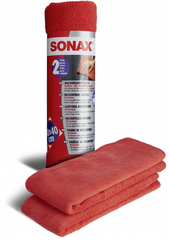 Sonax Set 2 Buc Laveta Microfibra Curatare Exterioara 416241